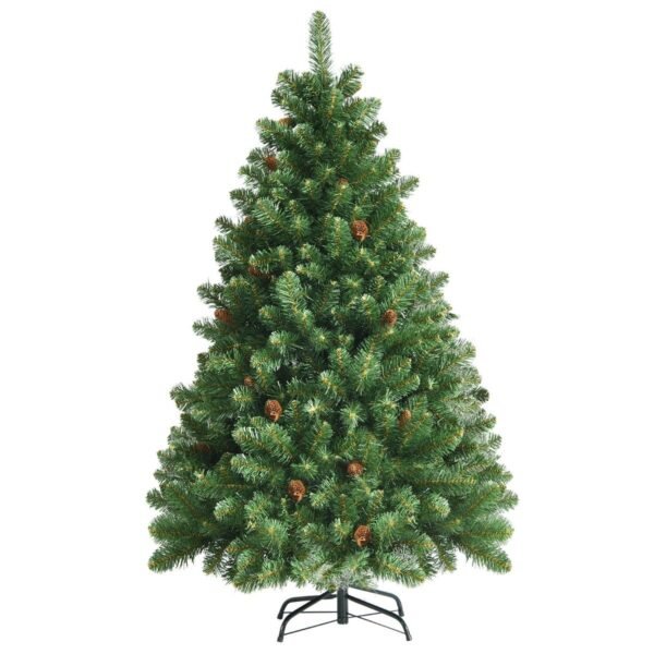 Dirbtinė Kalėdų Eglė 150 cm su 26 kekėmis (Žalia)