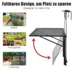 Pakabinama lentyna su reguliuojamu aukščiu (Juoda)