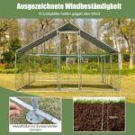 Didelė vištidė su apsaugine danga (Sidabrinė)