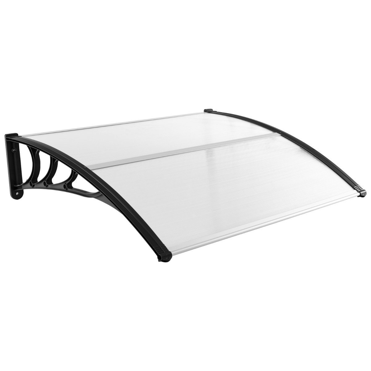 vordach-11265_1_ Lauko durų ir langų stogelis 122x99 cm (Juoda)