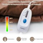 Elektrinė šildoma antklodė su 4 temperatūros lygiais ir laikmačiu (Kavos)