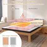 Elektrinis šildomas pledas su keturių lygių temperatūra ir laikmačiu (Rožinė)