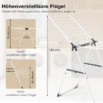 Sulankstoma dviejų lygių skalbinių džiovykla (Balta)