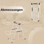 Sulankstoma dviejų lygių skalbinių džiovykla (Balta)