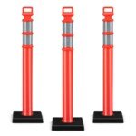 Lankstūs atitvarai su atšvaitais 114 5 cm (Raudona)