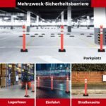 Lankstūs atitvarai su atšvaitais 114 5 cm (Raudona)