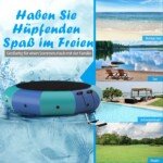 Pripučiamas vandens batutas 305 cm (Mėlyna)