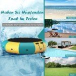 Pripučiamas vandens batutas su lynų sistema (Geltona)