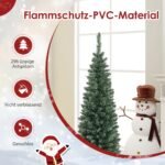 150 cm aukščio dirbtinė Kalėdų eglutė su 150 LED lempučių (Žalia)
