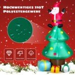 Pripučiama eglutė su Seneliu ir LED apšvietimu (Žalia)