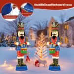 Kalėdinis stalo žaislas karininkas 185 cm (Įvairiaspalvė)