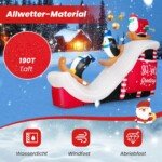 Pripučiama Kalėdinė Dekoracija su LED apšvietimu (Įvairiaspalvė)