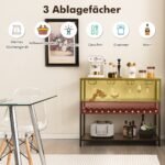 Baro spintelė su vyno ir stiklo laikikliais (Rustikaliai ruda)