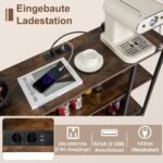 Industrinio stiliaus vyno stovas su stiklo laikikliais ir 15 butelių vietų (Ruda)