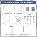 Darbinis stalas su perforuota sienele ir laikymo stalčiais (Mėlyna)