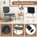 Ergonomiška kėdė su lenktu atlošu (Pilka)