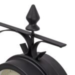 Sieninis dvipusis retro laikrodis (Juoda)