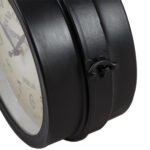 Sieninis dvipusis retro laikrodis (Juoda)