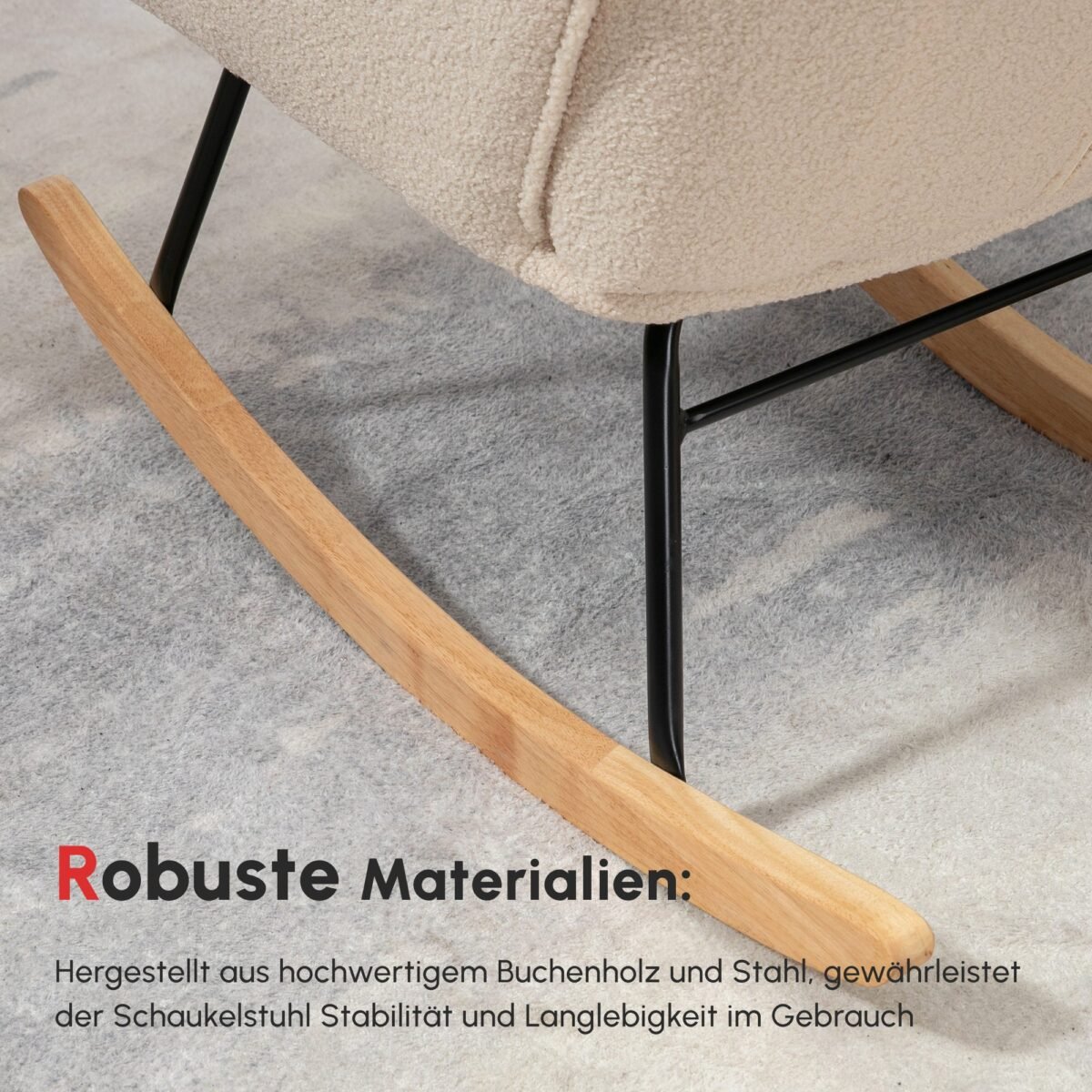 Retro dizaino supamasis krėslas iš medžio masyvo