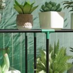 Mini šiltnamis su trijų lygių lentynomis ir UV spinduliams atspariu uždangalu