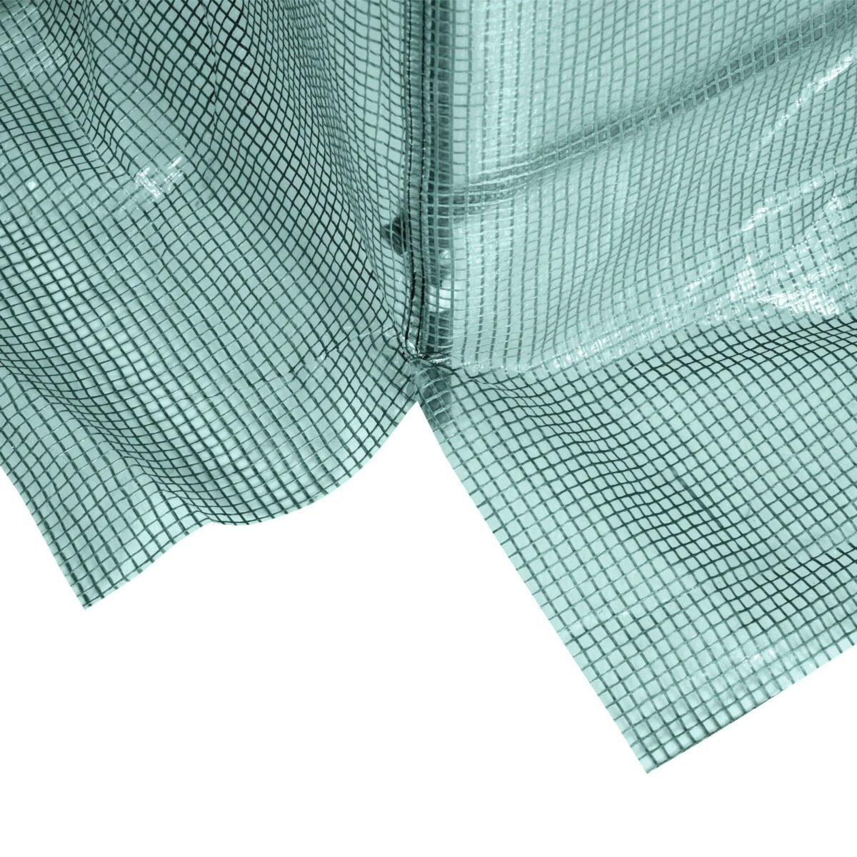 Plėvelinis šiltnamis 245x200x198 cm su cinkuoto plieno rėmu, durimis ir 4 vėdinimo langais