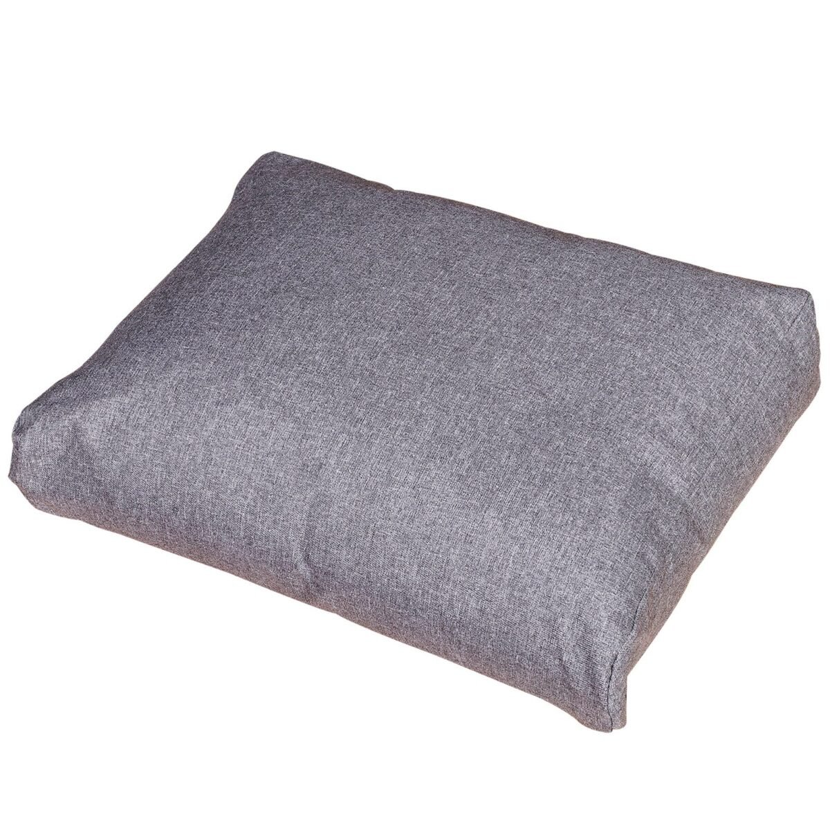 Keturių dalių lauko baldų komplektas su aliuminio rėmu ir staliuku su integruota daiktadėže