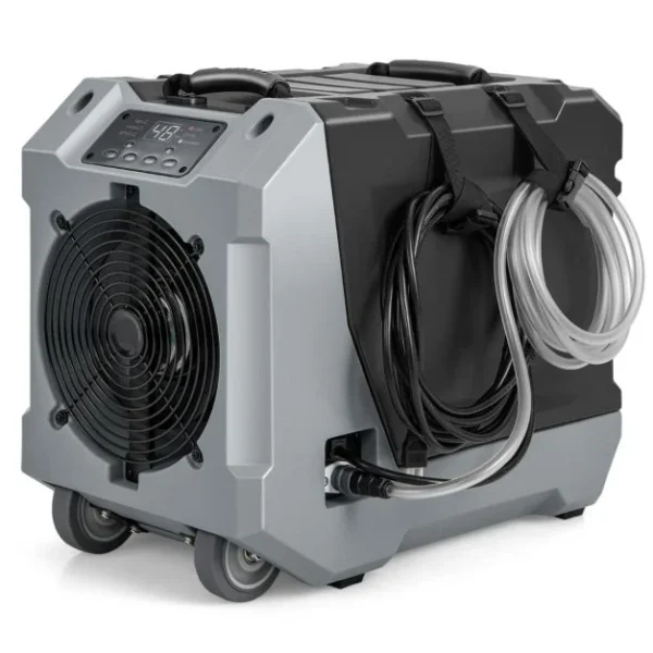 Galingas komercinis drėgmės surinkėjas su siurbliu ir laikmačiu (Juoda)