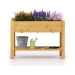 Aukšta lysvė su lentyna ir drenažo angomis (Natūrali)