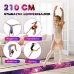 Sulankstomas gimnastikos takelis balansui ir koordinacijai (Violetinė ir Rožinė)