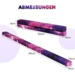 Sulankstomas gimnastikos takelis balansui ir koordinacijai (Violetinė ir Rožinė)