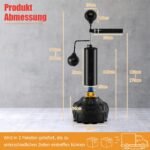 Reguliuojamo aukščio bokso treniruočių stendas su greičio kamuoliais (Juoda)