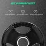 Svorio diskai su 3 rankenomis ir apsaugine gumine danga 2 vnt. po 10 kg