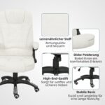 Ergonominė biuro kėdė su masažu ir šildymu