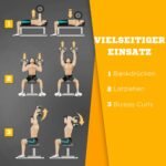 Universalus treniruočių suoliukas namams