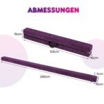 Sulankstomas gimnastikos balanso sijonas su rankenomis (Violetinė)