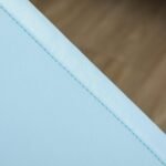 11 dalių minkšti putplasčio statybos blokeliai su dirbtinės odos apmušalu 1-3 metų vaikams