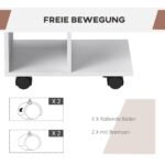 C formos pagalbinis staliukas su ratukais