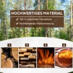 Pakelta lysvė iš kėnių medienos, 100x38,5x40 cm