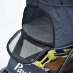 Sulankstomas šunų vežimėlis iki 10 kg