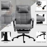 Ergonominė masažuojanti biuro kėdė