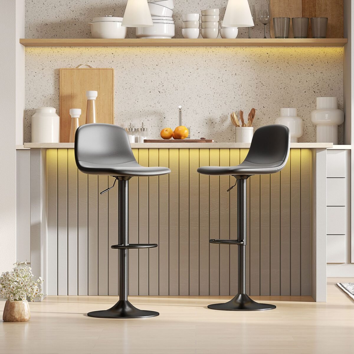 reguliuojamo aukščio ir pasukamų