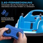 Elektrinis automobilis vaikams su 360° sukimusi ir nuotolinio valdymo pulteliu