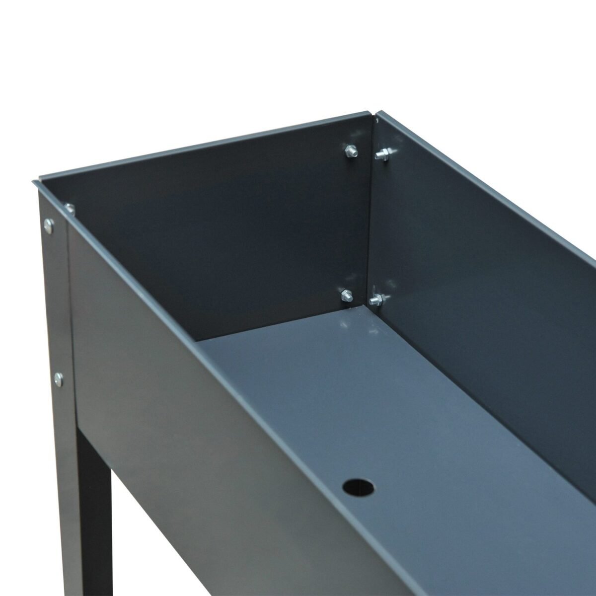 Aukšta metalinė lysvė augalams