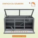 Medinis graužikų namelis su reguliuojamu viršumi