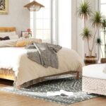 Boho dizaino vidaus ir lauko kilimas