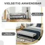 Pramoninio stiliaus minkštas suoliukas