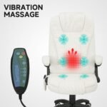 Ergonominė biuro kėdė su masažu ir šildymu