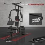 Daugiafunkcinė jėgos stotis su 45 kg svorio bloku