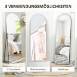Universalus viso ūgio veidrodis su reguliuojamu LED apšvietimu
