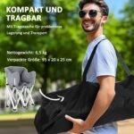 Dvivietė sulankstoma kempingo kėdė su šoninėmis kišenėmis